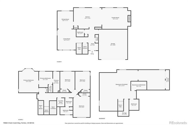 19084 E Oak Creek Way, Parker, CO 80134