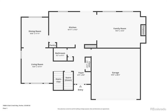 19084 E Oak Creek Way, Parker, CO 80134