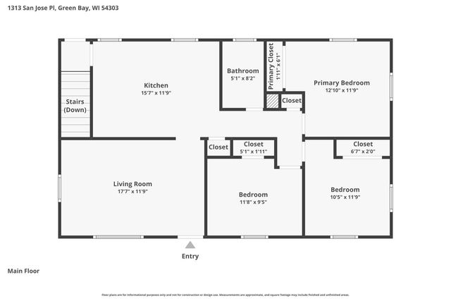 1313 SAN JOSE PLACE, Green Bay, WI 54303