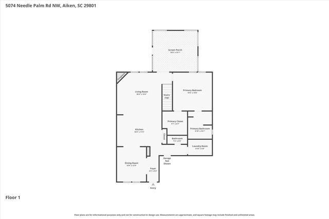 5074 Needle Palm Road NW, Aiken, SC 29801