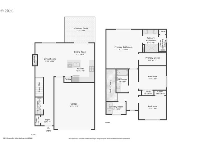 201 KINDRE St, St Helens, OR 97051