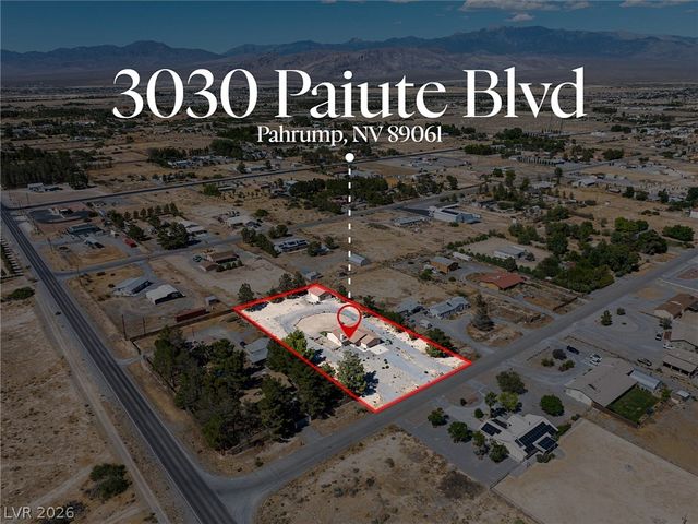 3030 Paiute Boulevard, Pahrump, NV 89061