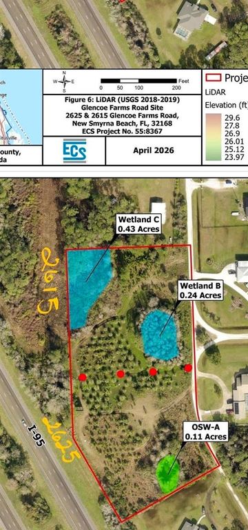 Image 4 of property listing at 2625 GLENCOE FARMS ROAD, New Smyrna Beach, FL 32168