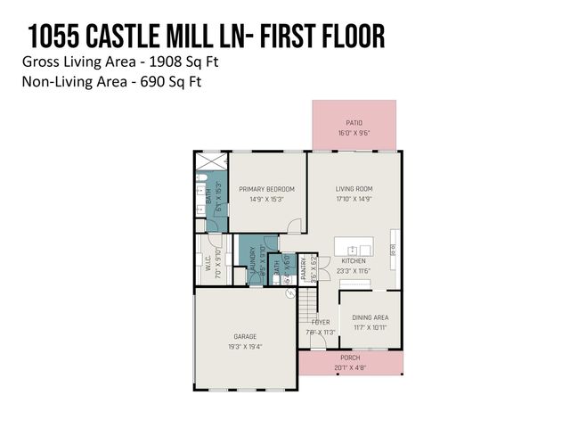 1055 Castle Mill Lane, Salisbury, NC 28147