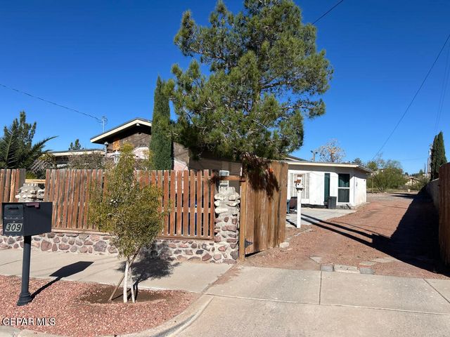 309 EDGAR Road, El Paso, TX 79932