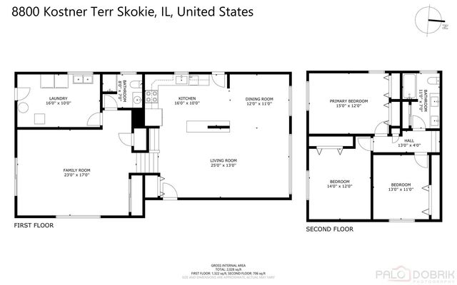 8800 Kostner Terrace, Skokie, IL 60076