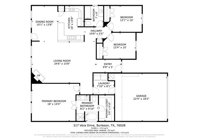 317 Vera Drive, Burleson, TX 76028