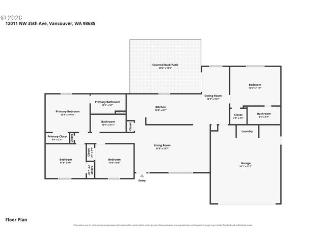 12011 Nw 35TH Ave, Vancouver, WA 98685