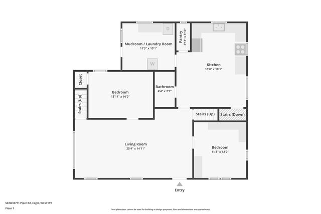 S63W34771 Piper ROAD, Eagle, WI 53119