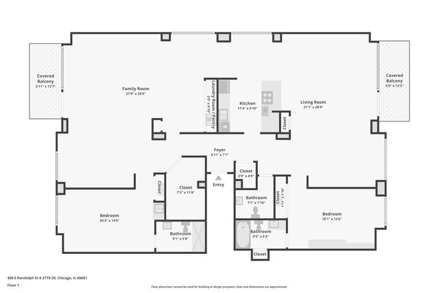 400 E Randolph Street 3719-20, Chicago, IL 60601