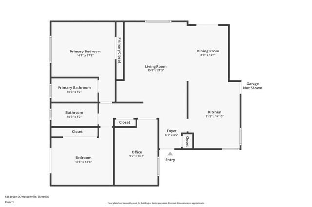 535 Joyce Drive, Watsonville, CA 95076