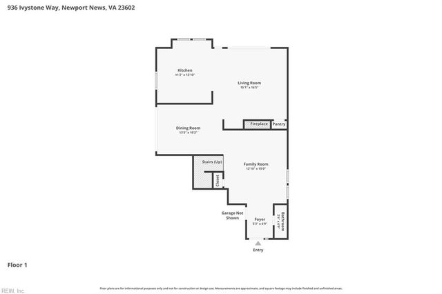 936 Ivystone WAY, Newport News, VA 23602