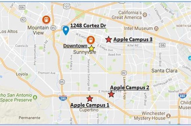 1248 Cortez Drive, Sunnyvale, CA 94086