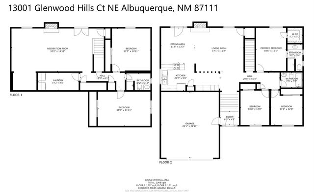13001 GLENWOOD HILLS Court NE, Albuquerque, NM 87111