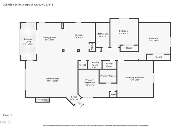305 Glen Echo Lane Unit M, Cary, NC 27518
