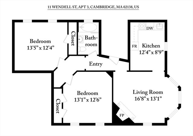 11-13 Wendell Street 3, Cambridge, MA 02138