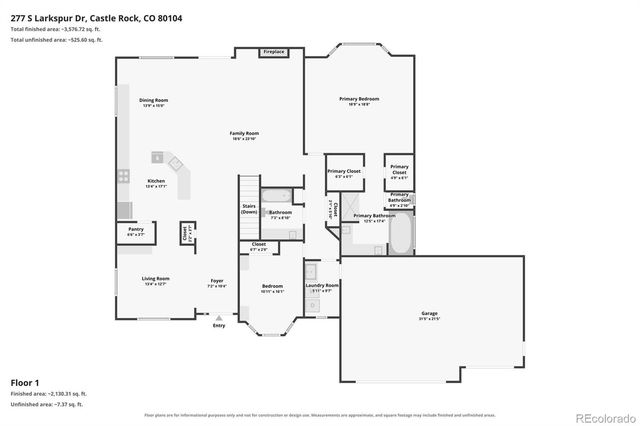 277 S Larkspur Drive, Castle Rock, CO 80104