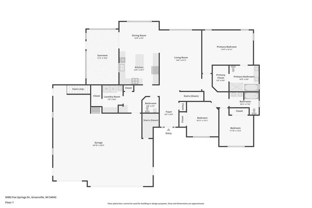 N983 FOX SPRINGS DRIVE, Greenville, WI 54942