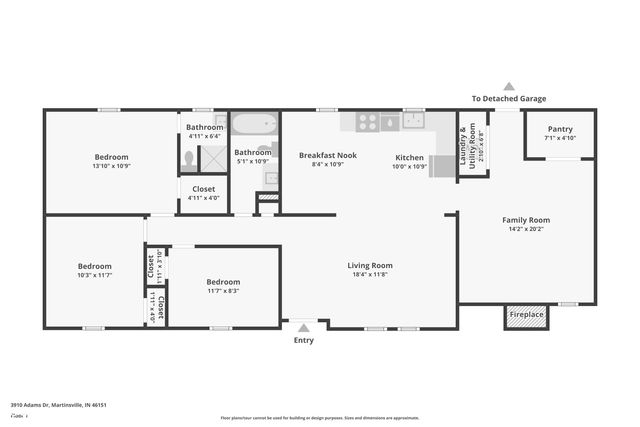 3910 Adams Drive, Martinsville, IN 46151