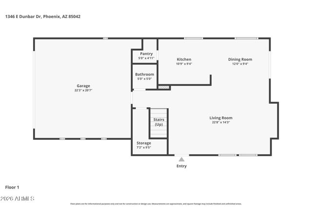 1346 E DUNBAR Drive, Phoenix, AZ 85042