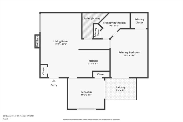 600 County St 404, Taunton, MA 02780