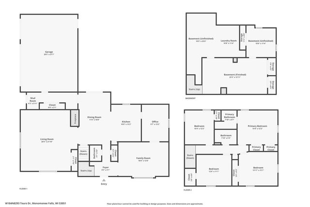 W184N8293 Tours DRIVE, Menomonee Falls, WI 53051