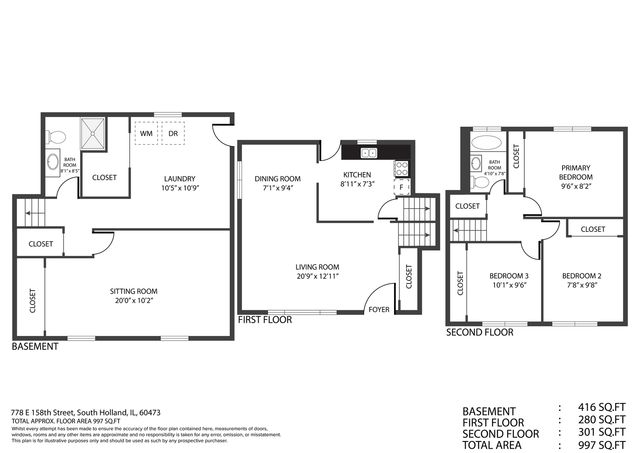 778 E 158th Street, South Holland, IL 60473
