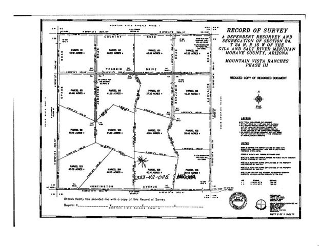 Parcel 105 Huntington Avenue, Kingman, AZ 86401