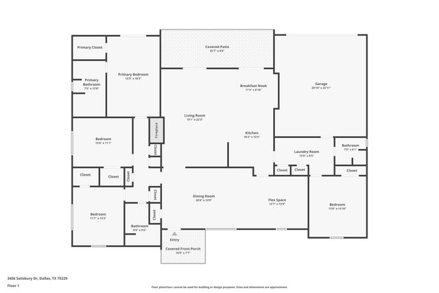 3456 Salisbury Drive, Dallas, TX 75229