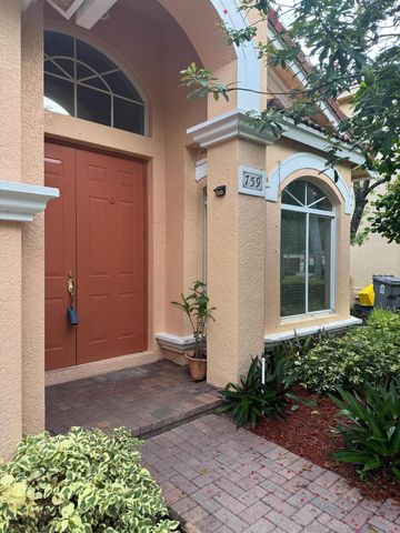 759 Gazetta Way, West Palm Beach, FL 33413