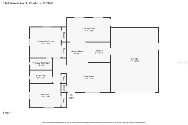1140 VICTORIA AVENUE, Port Charlotte, FL 33948