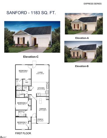 127 Cranford Road, Fountain Inn, SC 29644