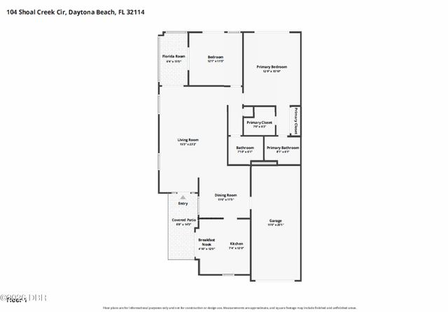 104 Shoal Creek Circle, Daytona Beach, FL 32114