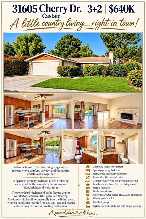 31605 Cherry, Castaic, CA 91384 — exterior