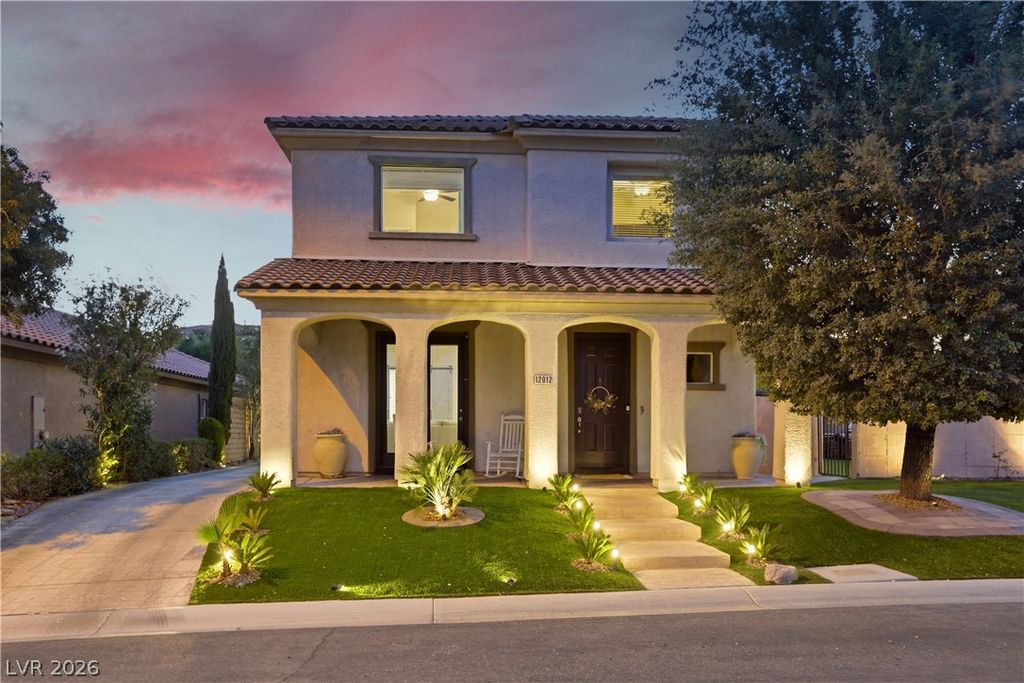 12012 Prada Verde Drive, Las Vegas, NV 89138 — exterior