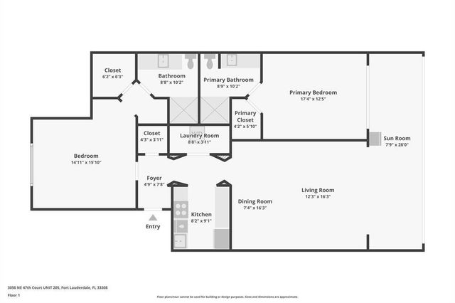 3050 NE 47th Court 205, Fort Lauderdale, FL 33308