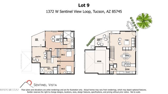 1372 W Sentinel View Loop W, Tucson, AZ 85745