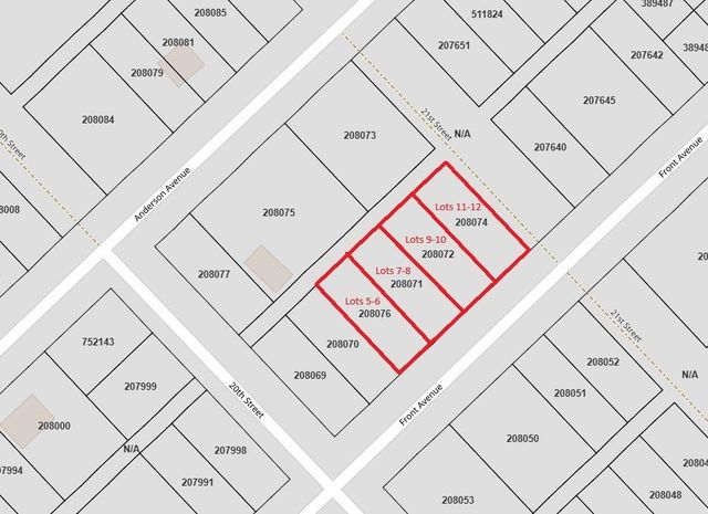 Lots 5-6 Front Avenue, Port Bolivar, TX 77650