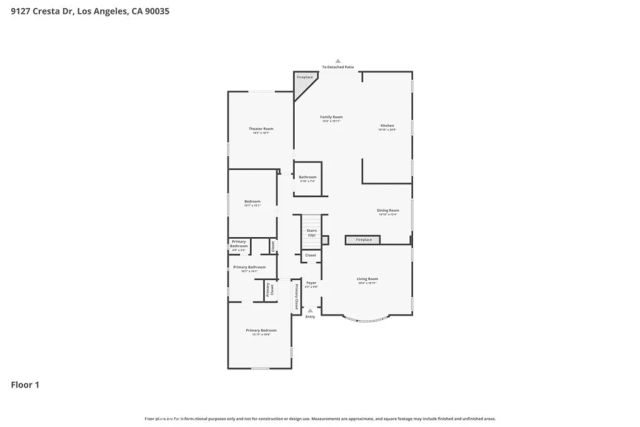 9127 Cresta Drive, Los Angeles, CA 90035