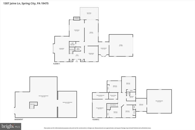 1307 JAINE LN, Chester Springs, PA 19425