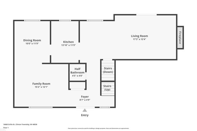 16660 Grillo Drive, Clinton Twp, MI 48038