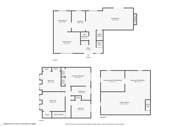 16660 Grillo Drive, Clinton Twp, MI 48038