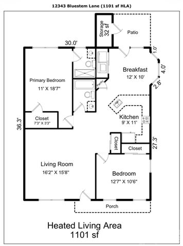 12343 Bluestem Lane, Charlotte, NC 28277