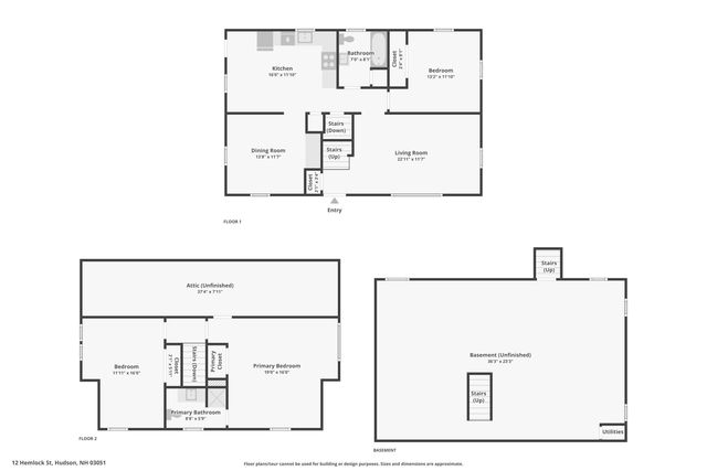 12 Hemlock Street, Hudson, NH 03051