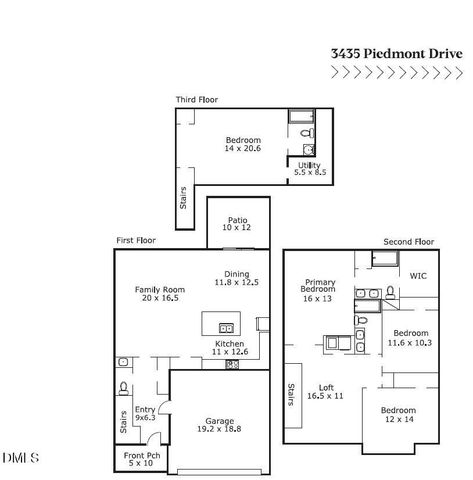 3435 Piedmont Drive, Raleigh, NC 27604