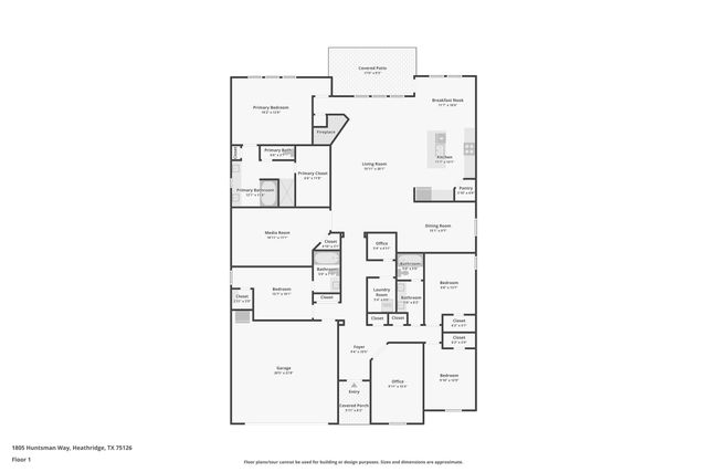1805 Huntsman Way, Forney, TX 75126