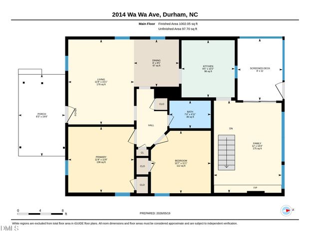 2014 Wa Wa Avenue, Durham, NC 27707