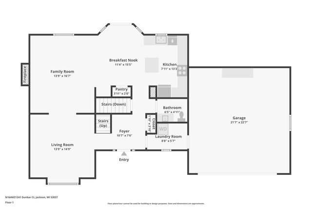 N164W21241 Dunbar COURT, Jackson, WI 53037