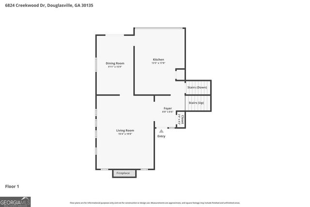 6824 Creekwood Drive, Douglasville, GA 30135