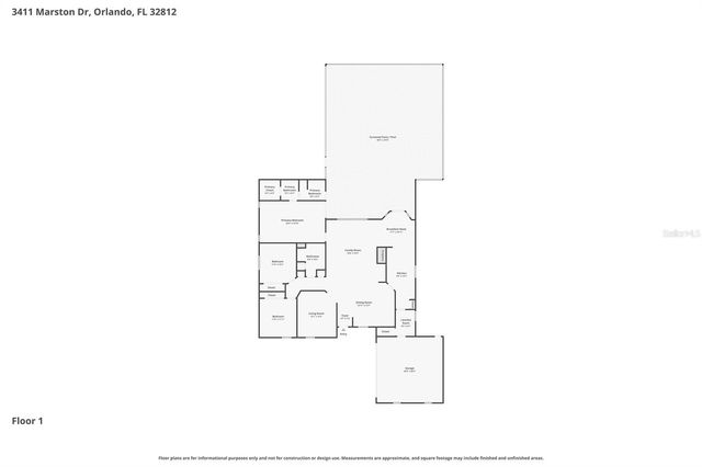 3411 MARSTON DRIVE, Orlando, FL 32812